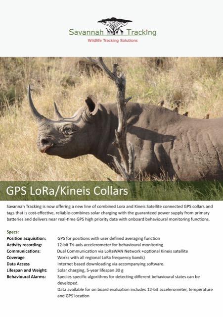 First page preview of LoRa/Kineis Datasheet